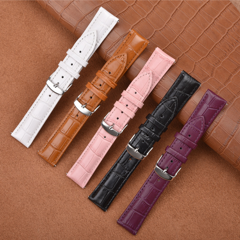 Leather Strap Quick Release - Hot-selling dubbelwandige horlogeband van echt leer