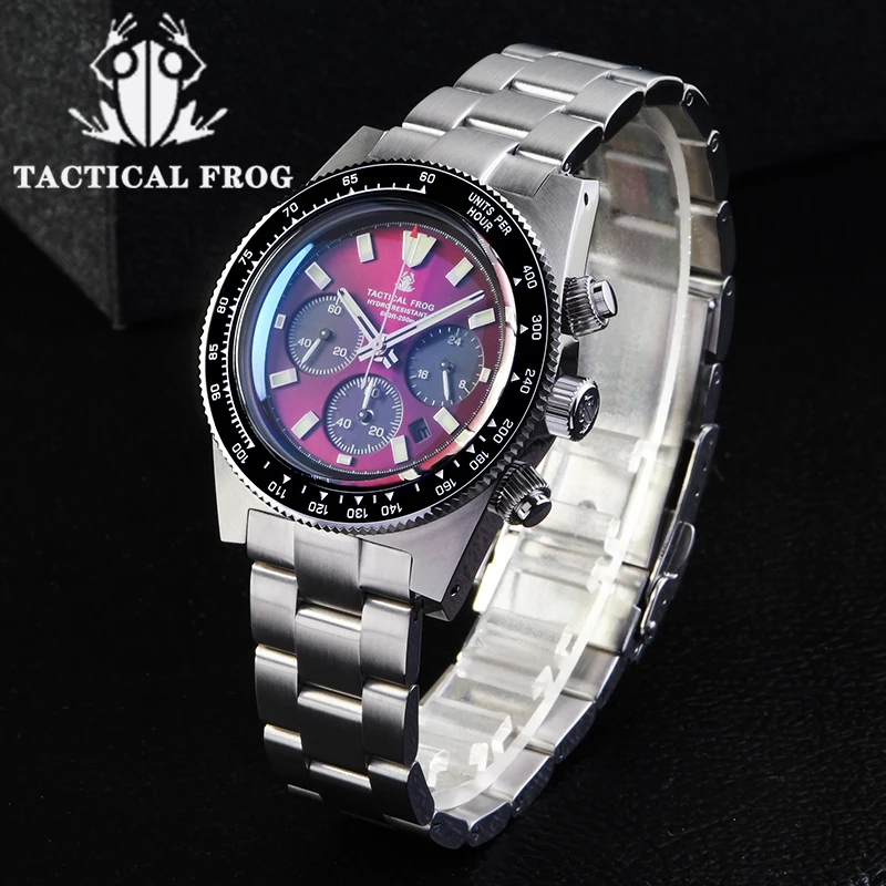 Seiko Watch Prospex - Tactische Kikker Chronograaf Horloge V2 Solar