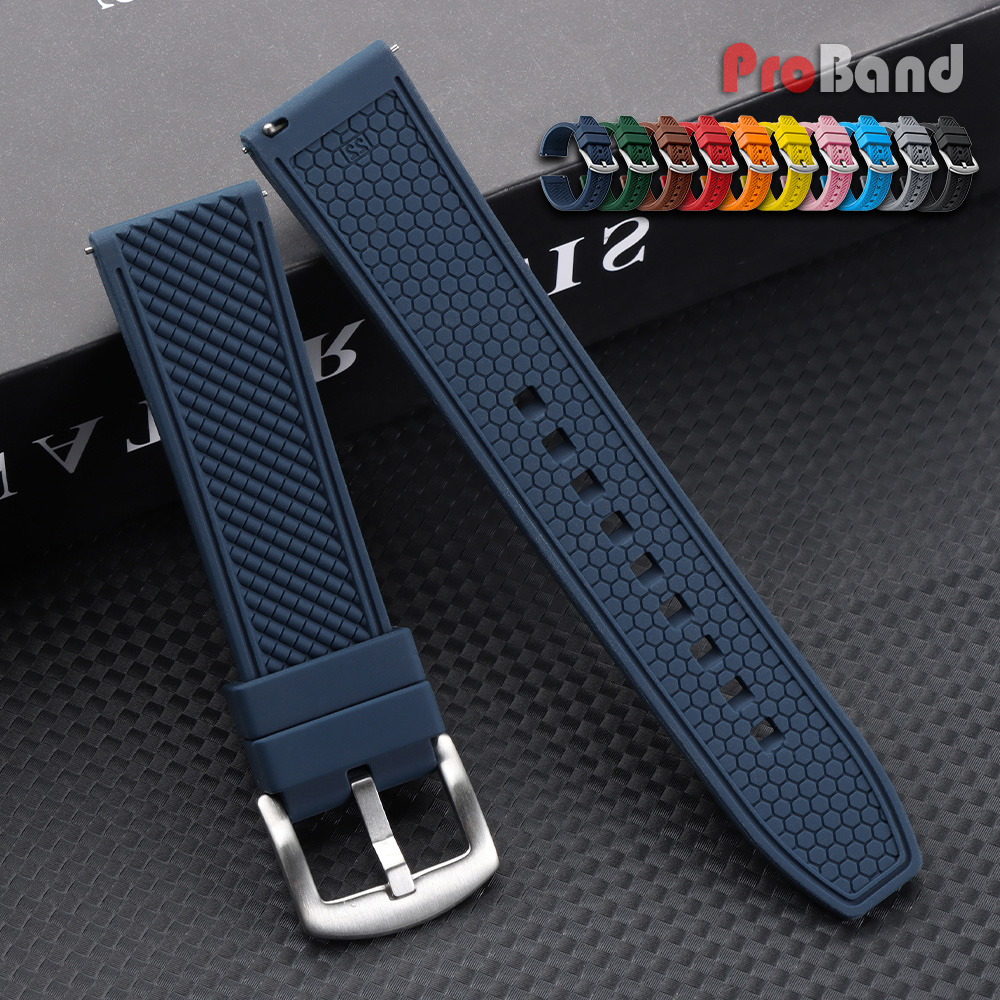Rubber Strap Diver - Quick Release rubberen horlogeband 20 mm