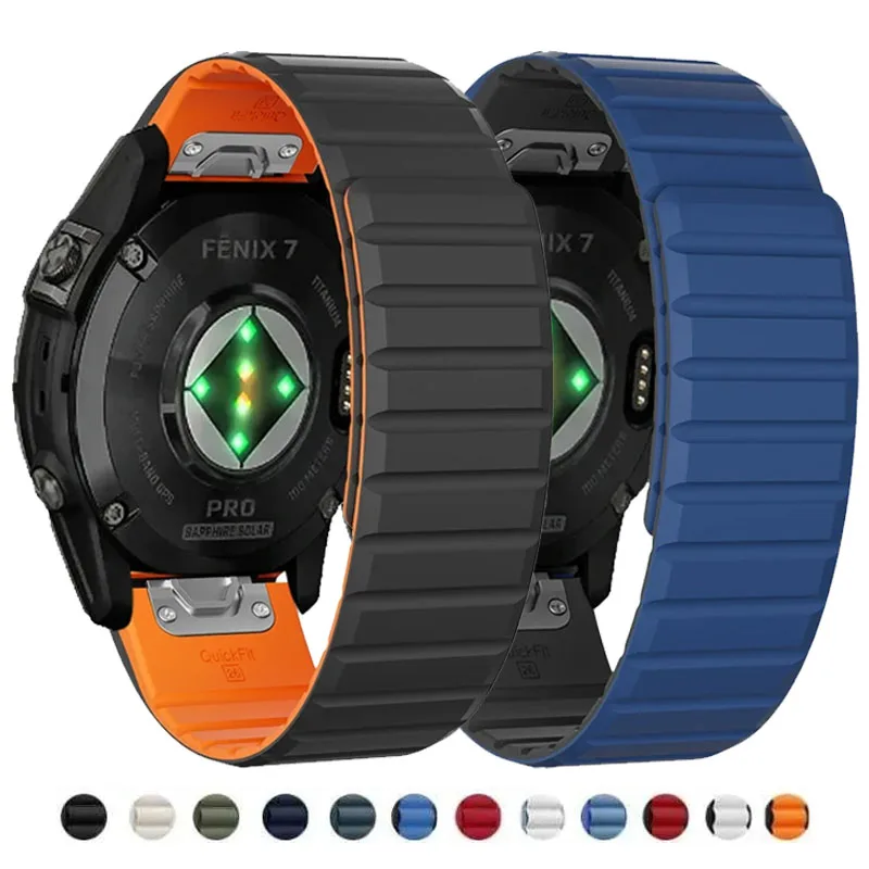 Silicone Watch Band 22Mm - 26/22Mm Siliconen Horlogeband Voor Garmin Fenix