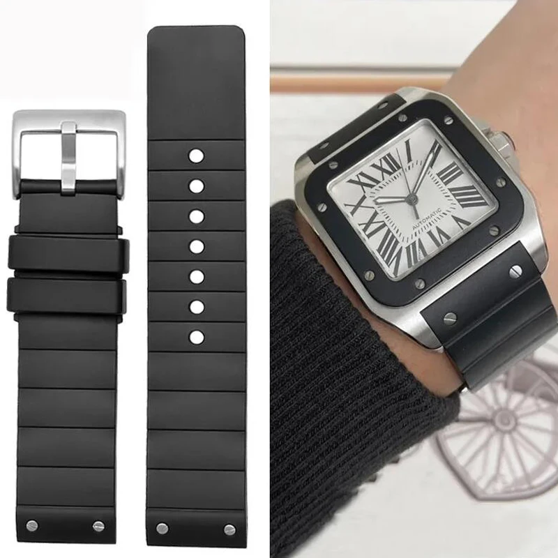 Cartier Watch Tank - Hoge kwaliteit Horlogeband Voor Cartier Santos