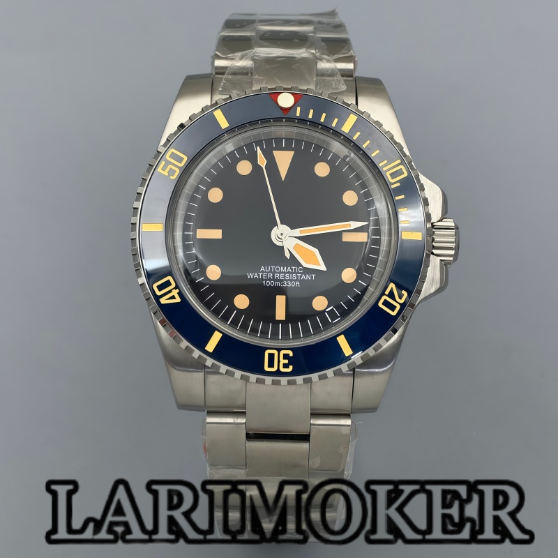 Tropic Strap Vintage - LARIMOKER 40 mm vintage horloge, geschikt