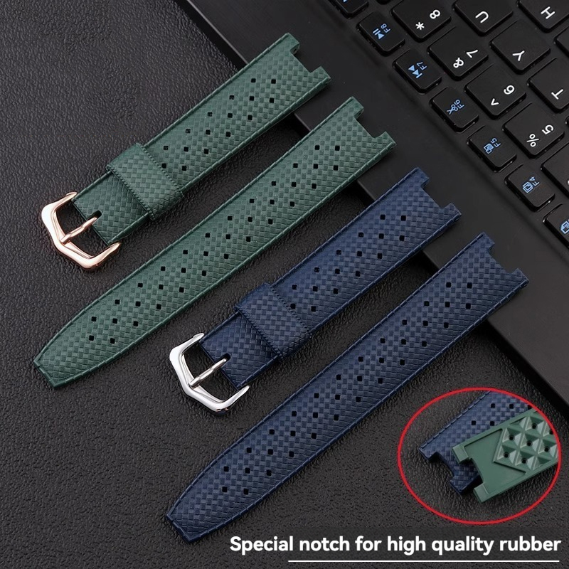 Rubber Heren Horlogeband Voor  - Cartier Watch Tank recensie en prijs