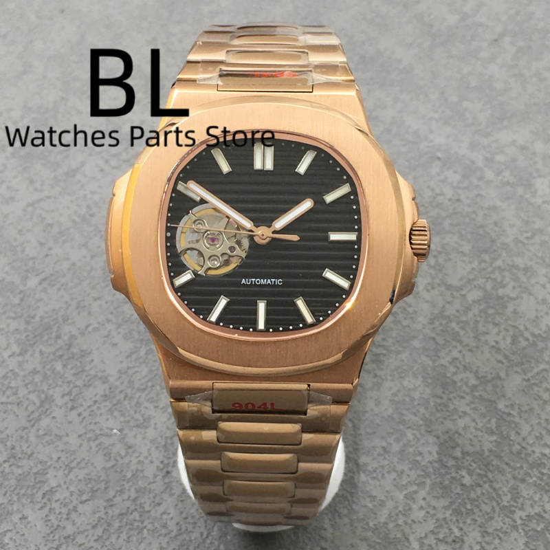 BLIGER 40MM Vierkant Rose Goud - Patek Philippe Watch Nautilus recensie en prijs