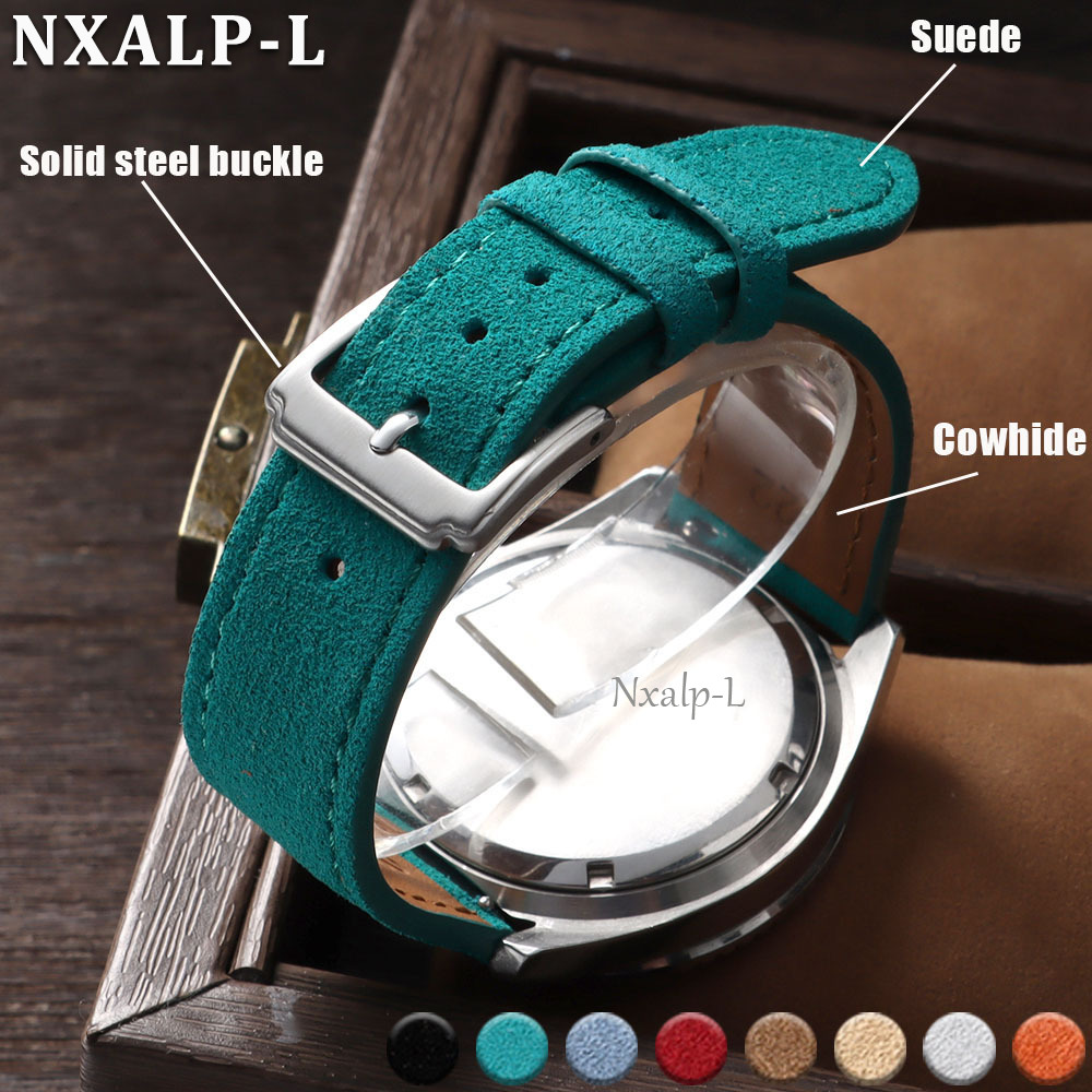 Duurzame Suède Koeienhuid Horl - Leather Strap Quick Release recensie en prijs