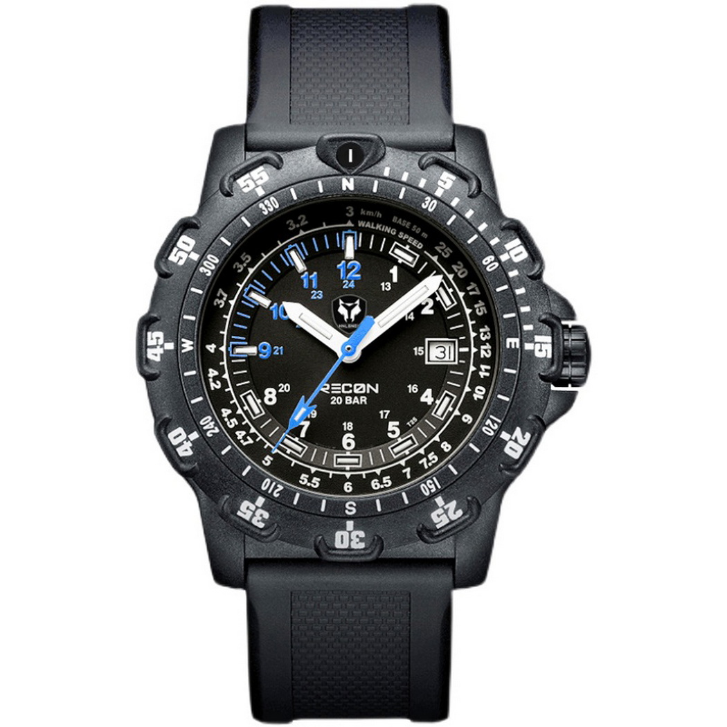 Hnlgnox Heren Pilot Horloges S - Rubber Strap Diver recensie en prijs