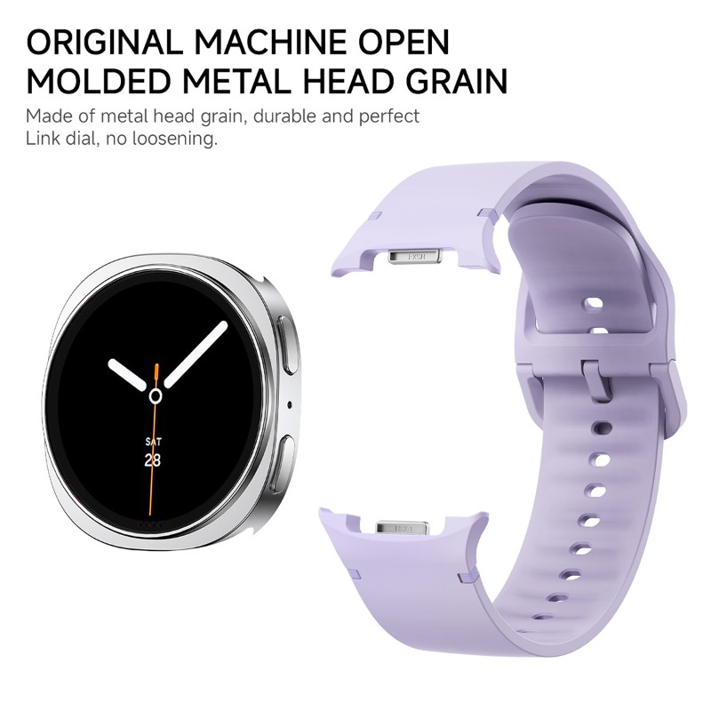 20/22mm siliconen band voor Sa - Silicone Watch Band 22Mm recensie en prijs