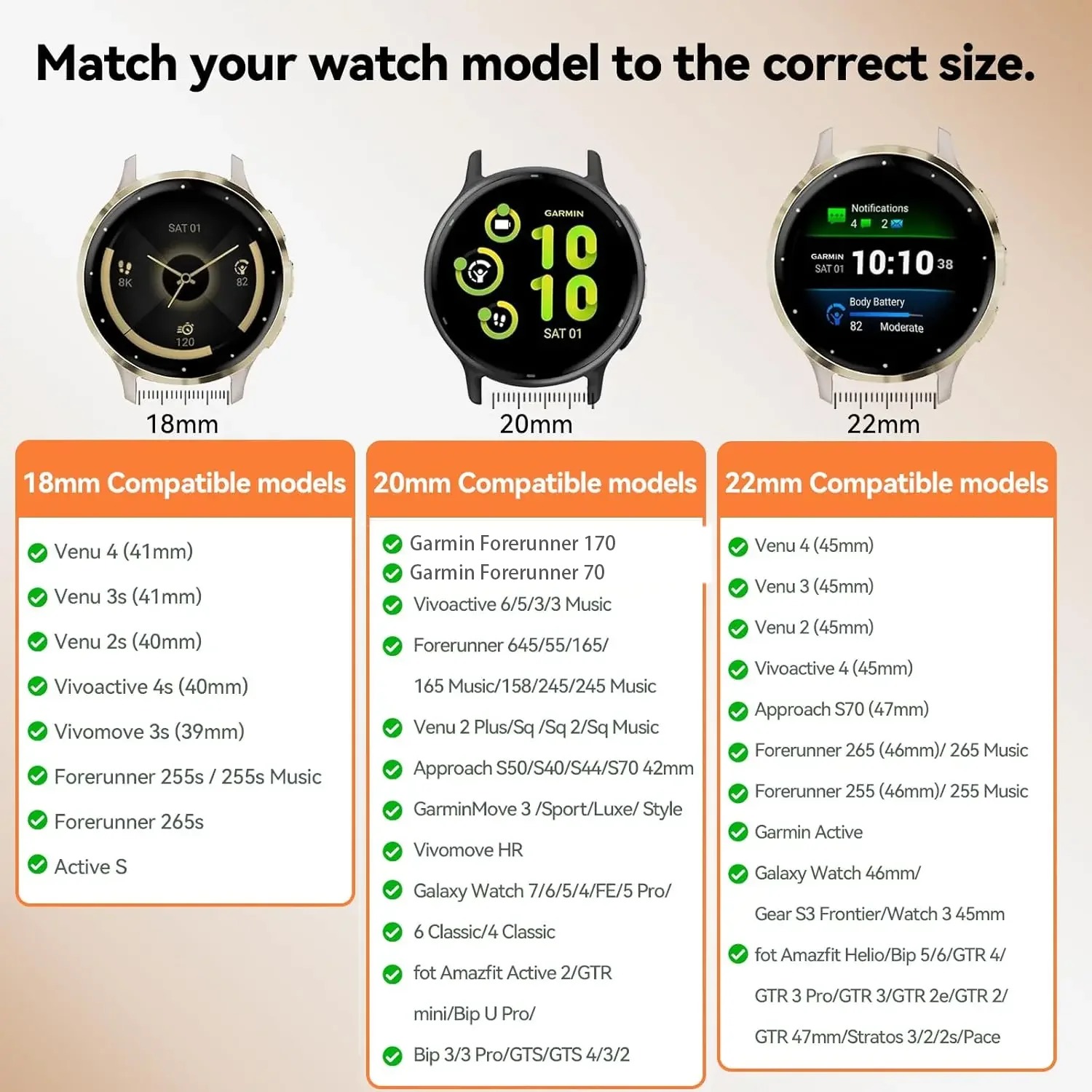22mm 20mm 18mm band voor Garmi - Silicone Watch Band 22Mm recensie en prijs