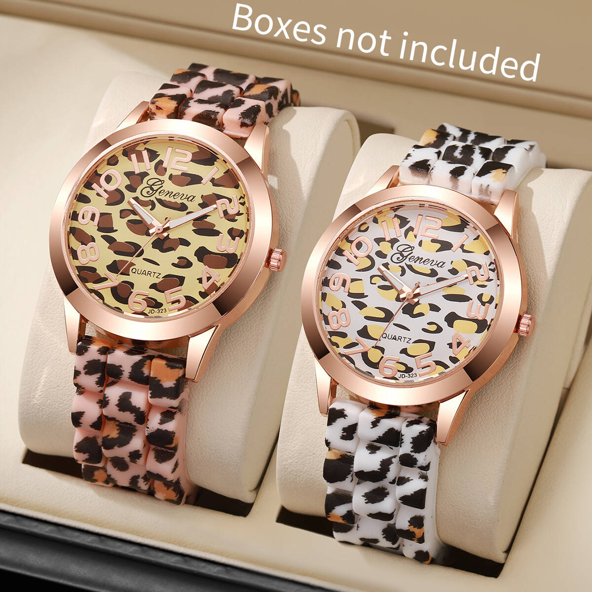 2 stks/set Mode Vrouwen Horlog - Silicone Band Women recensie en prijs