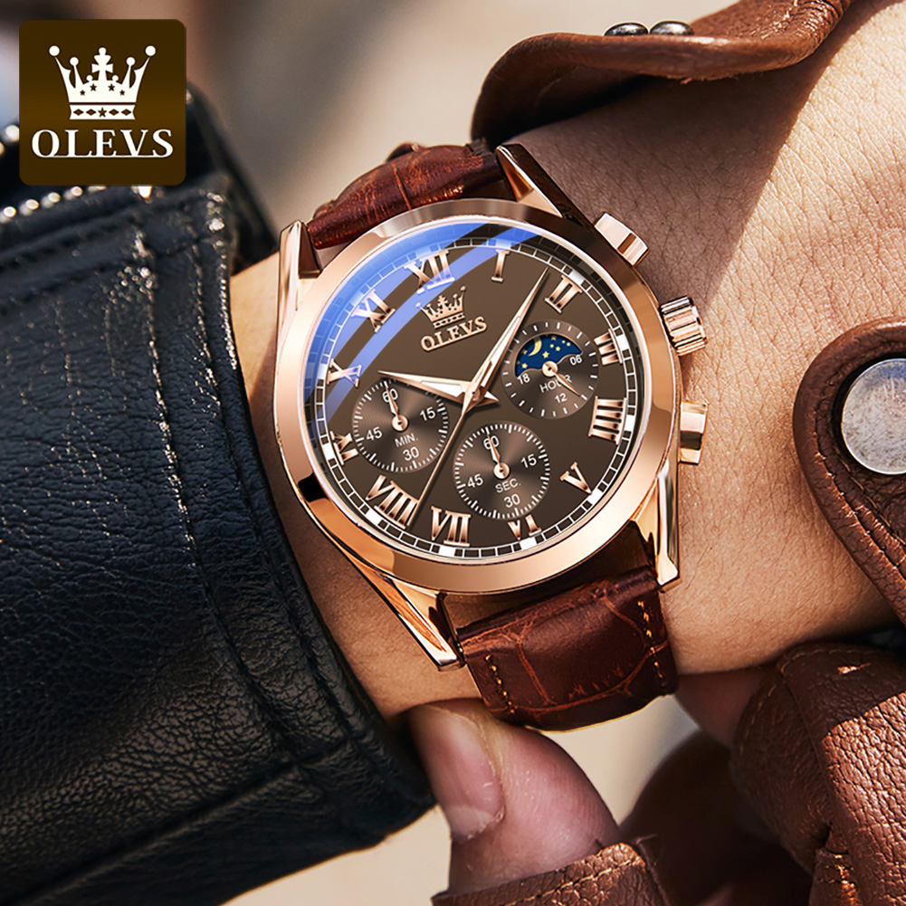 OLEVS 2871 Topmerk heren quart - Omega Watch Constellation recensie en prijs