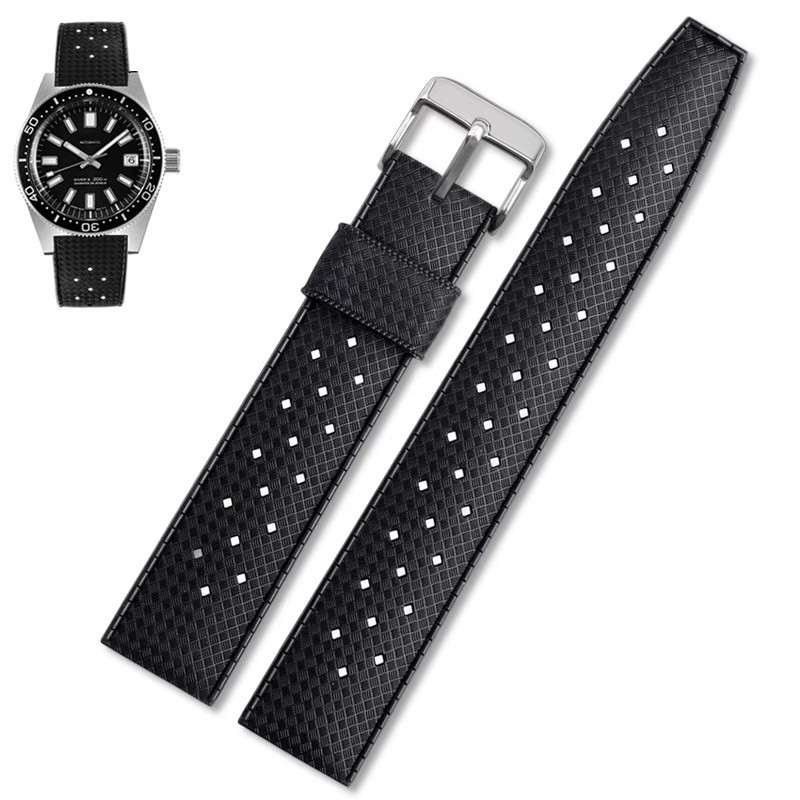 20mm 22mm Tropic Rubberen Band - Rubber Strap Diver recensie en prijs