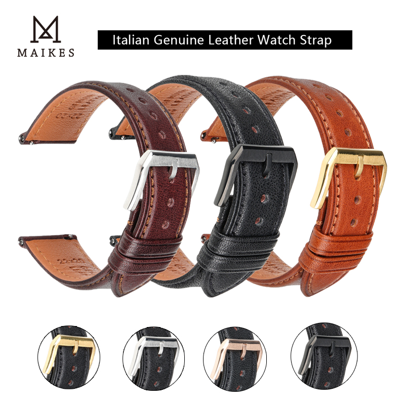 Nieuwe Lederen Band 24Mm 20Mm  - Leather Strap Quick Release recensie en prijs