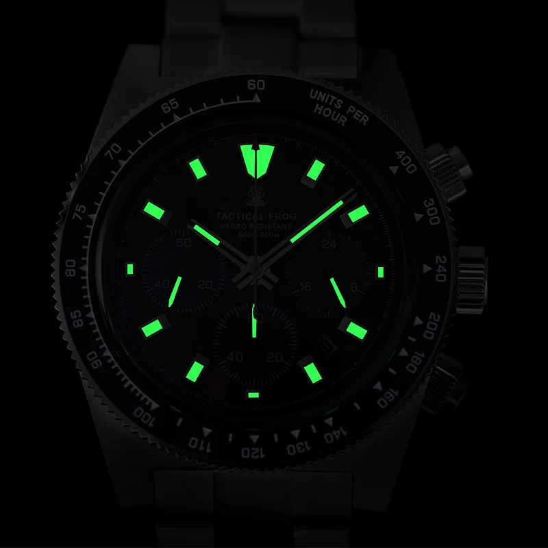 Tactische Kikker Chronograaf H - Seiko Watch Prospex recensie en prijs