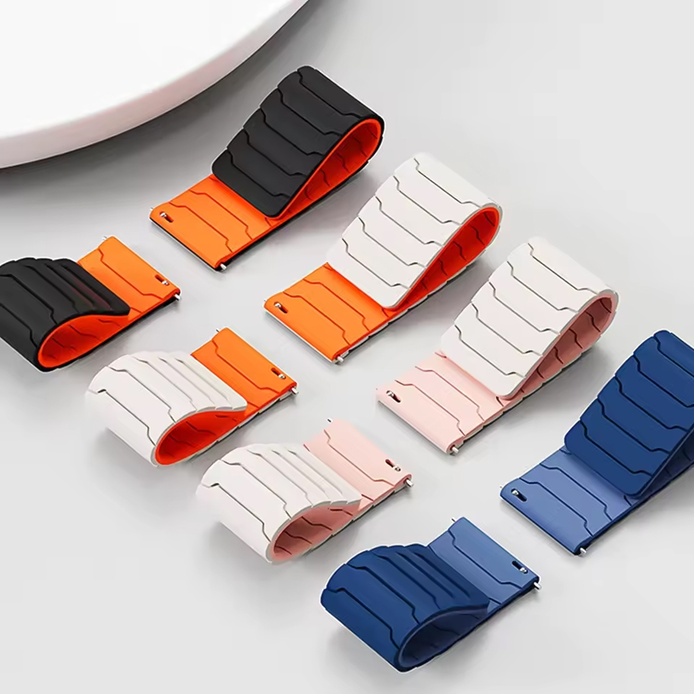 22 mm 20 mm magnetische band v - Silicone Watch Band 22Mm recensie en prijs