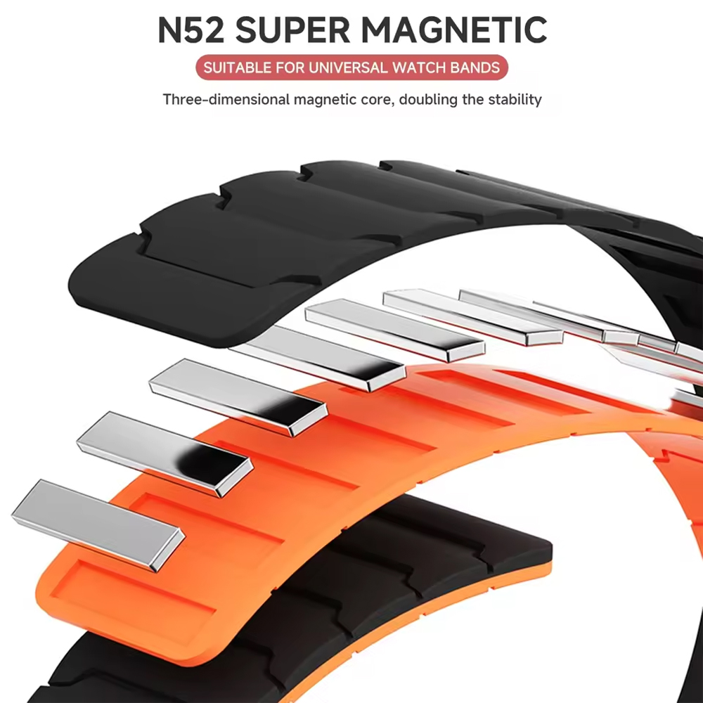 22 mm 20 mm magnetische band v - Silicone Watch Band 22Mm recensie en prijs