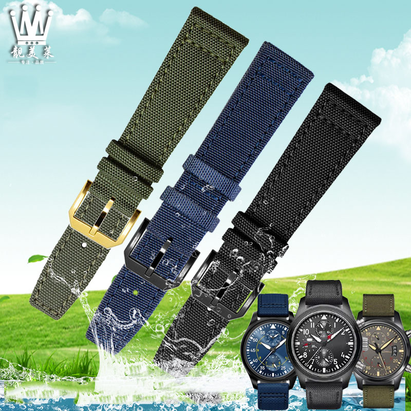 Nylon Canvas Horlogeband Voor  - Canvas Strap Watch recensie en prijs