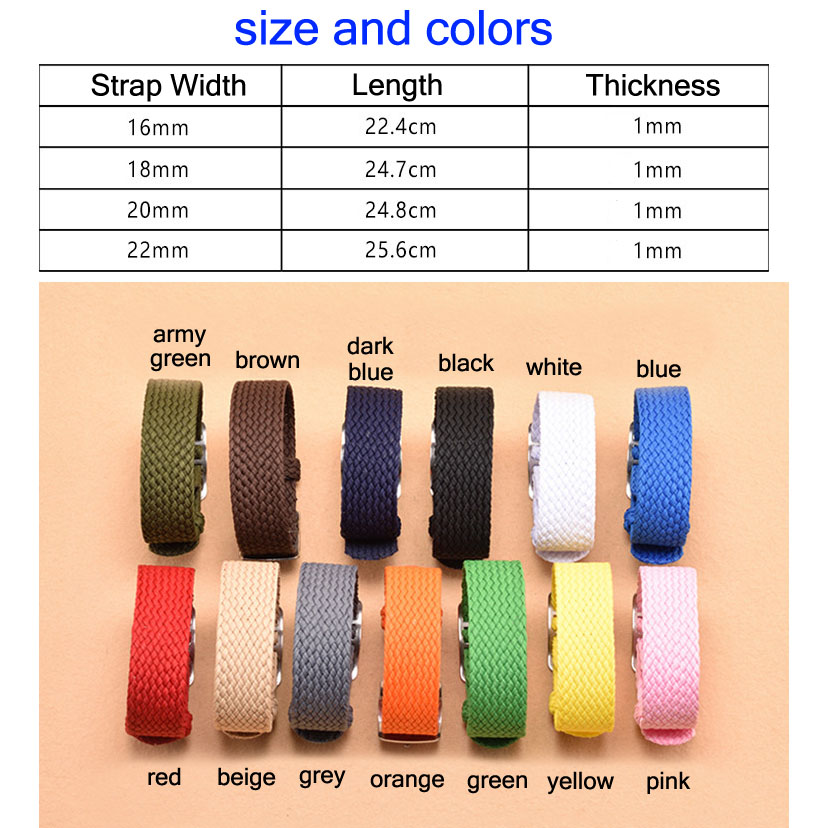 No-Gat Pl Nylon Horloge Band 1 - Canvas Strap Watch recensie en prijs