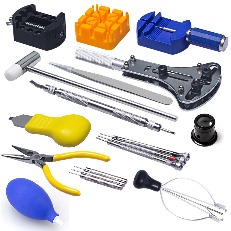 Horloge-reparatieset van alumi - Spring Bar Tool Set recensie en prijs