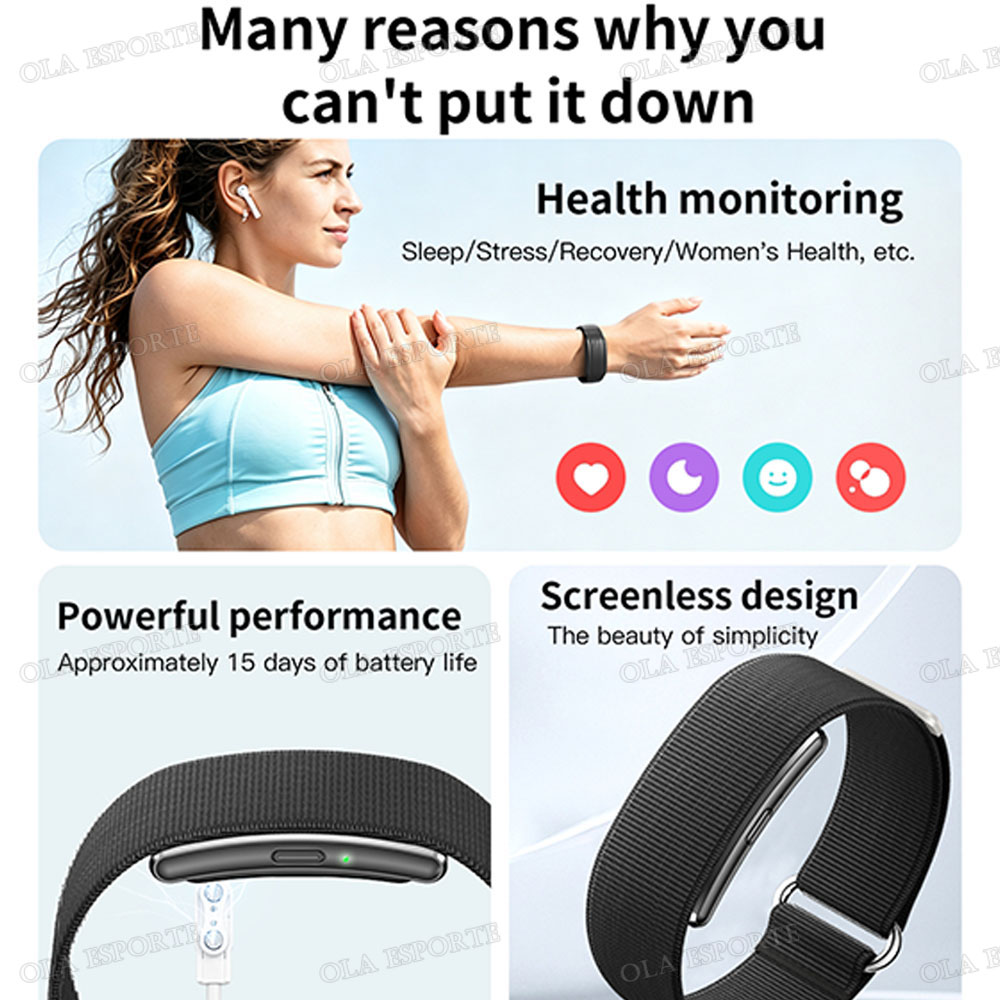 Nieuwe Fitness Tracker zonder  - Canvas Strap Watch recensie en prijs