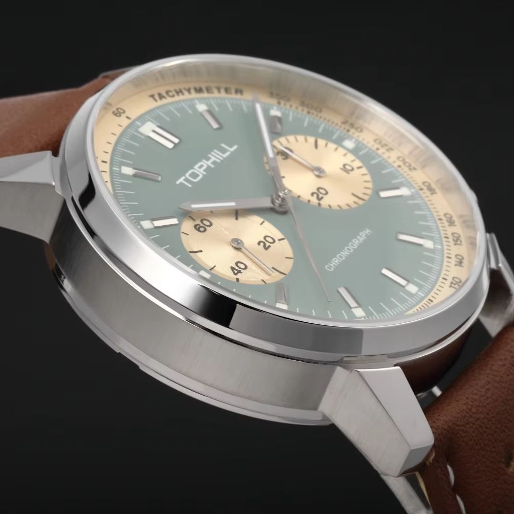 TOPHILL Vintage Racing Chronog - Tropic Strap Vintage recensie en prijs